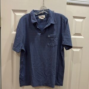 Men's Blue Polo Shirt  Penguin - xl